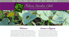 Desktop Screenshot of falcongardenclub.org